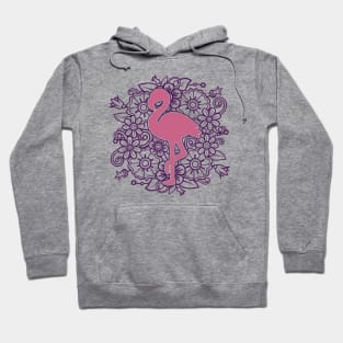 The Flamingo Mandala Hoodie